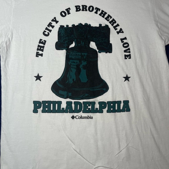 Colombia Philadelphia The City of Brotherly Love Shirt Size Large - Picture 2 of 3